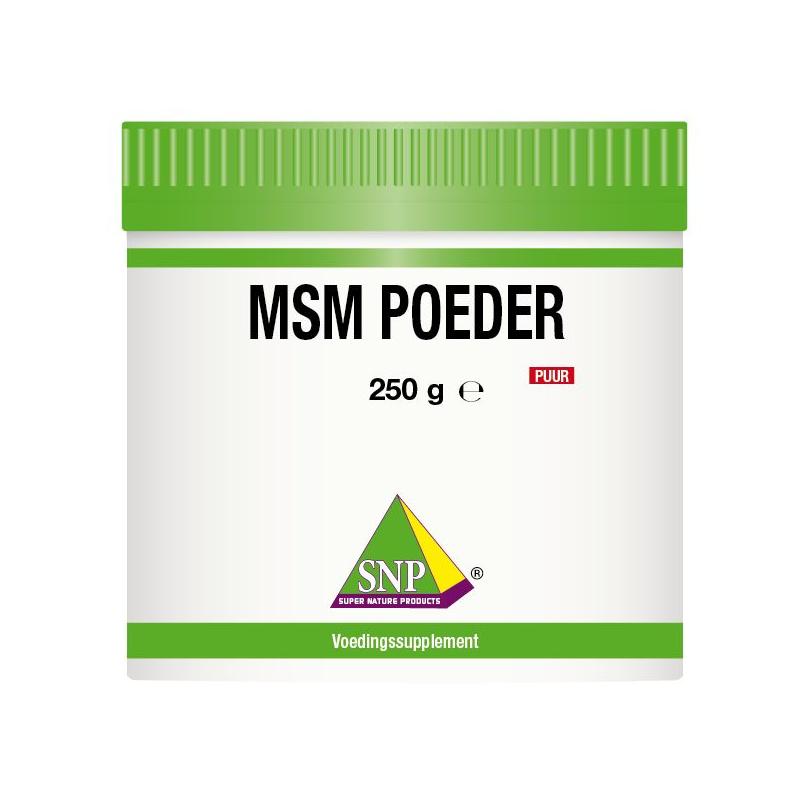 Snp SNP MSM poeder puur - 250gr