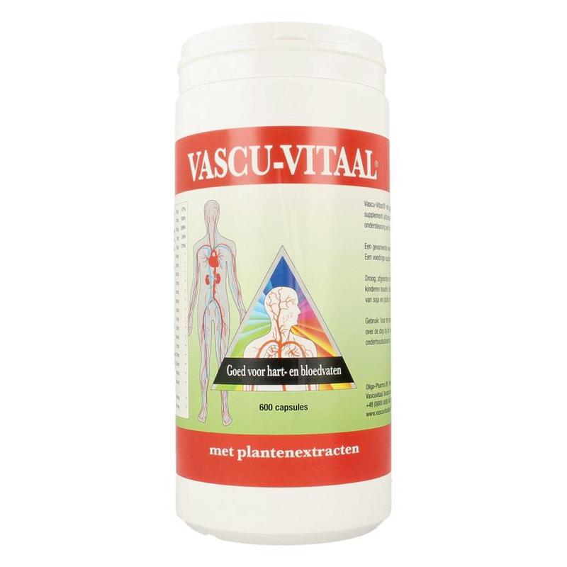 Vascu vitaal Vascu Vitaal Vascu-VitaalÂ® met plantenextracten 600 - 600cp