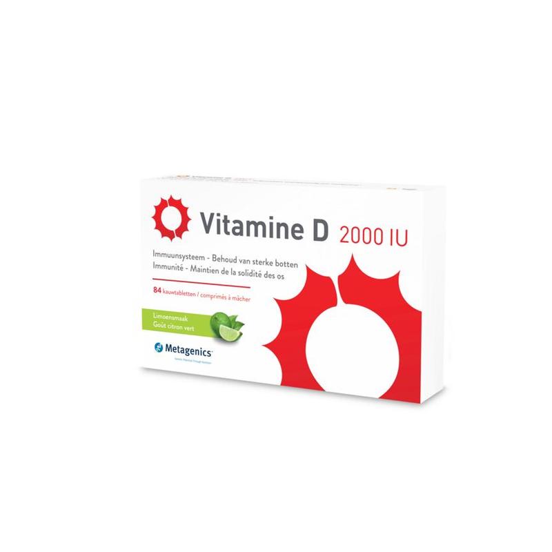 Metagenics Metagenics Vitamine D 2000IU NF 84KTABL - 84tb