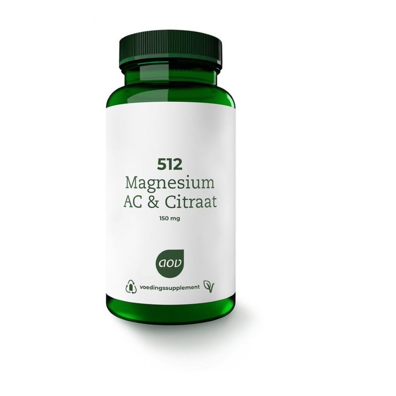 Aov AOV 512 Magnesium AC & Citraat 150 mg - 60tb