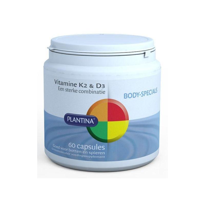Plantina Plantina vitamine K2-D3 - 60cp