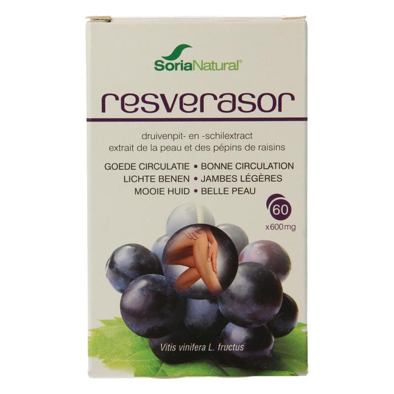 Soria natural Soria Natural Resverasor - 60tb