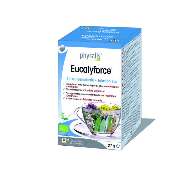 Physalis Physalis PH Eucalyforce kruideninfusie BIO - 20zk