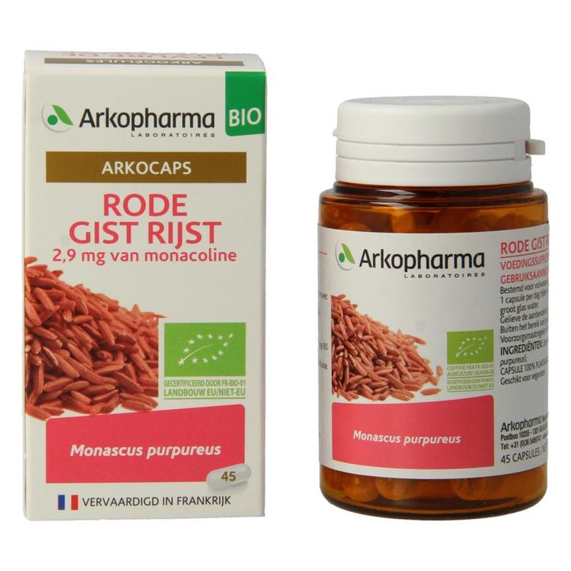 Arkocaps ARKOCAPS Rode Gist Rijst - 45cp