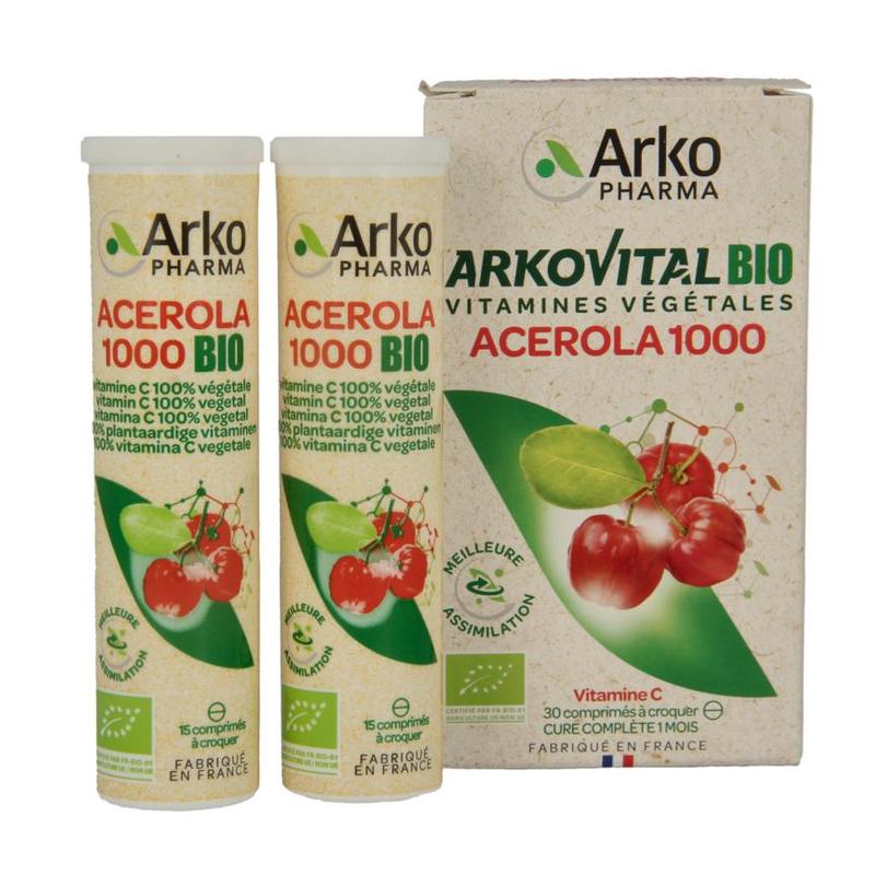 Arkovital ARKOVITAL Acerola BIO 1000 - 30ktb
