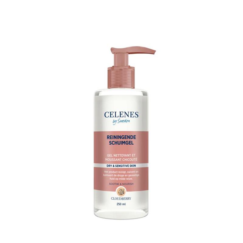 Celenes Celenes CLOUDBER CLEANS&FOAM GEL DRY/SENS SKIN - 250ml