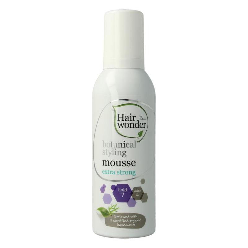Hairwonder HAIRWONDER Botanical Styling Mousse - Extra strong - 200ml