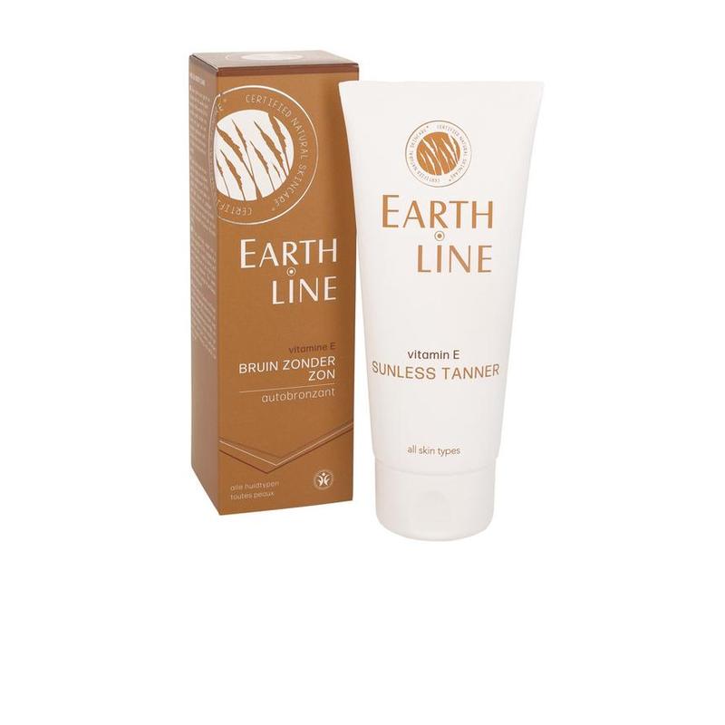 Earth line EARTH LINE Vitamine E Bruin zonder Zon - 100ml