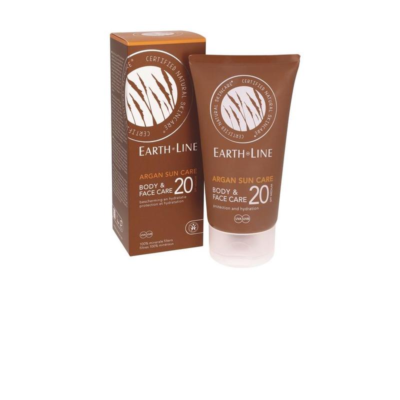 Earth line EARTH LINE Argan Sun Care Body & Face Care SPF 20 - 150ml