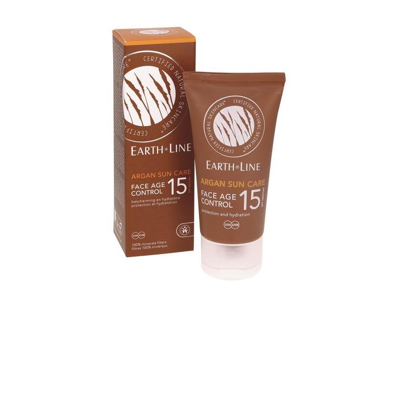 Earth line EARTH LINE Argan Sun Care Face Age Control SPF 15 - 50ml