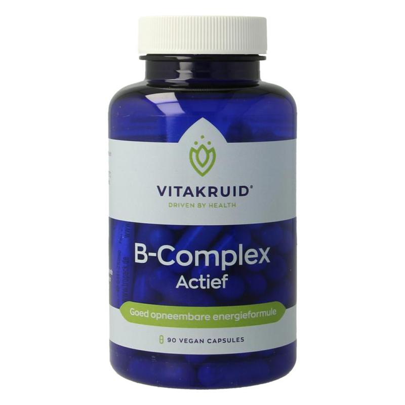 Vitakruid Vitakruid B-Complex Actief met L-Taurine - 90vcp