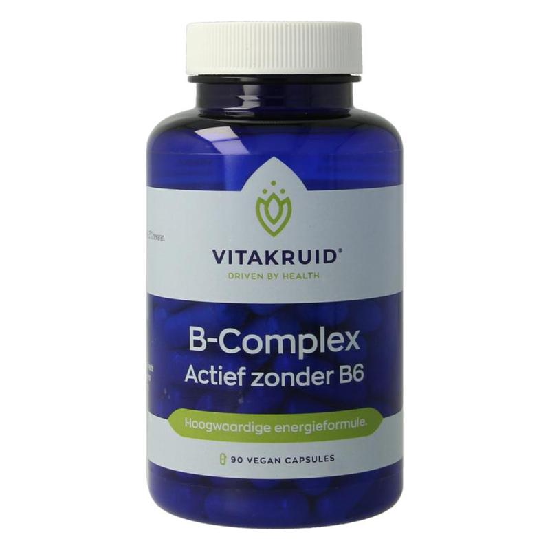 Vitakruid Vitakruid B-Complex Actief zonder B6 - 90vcp