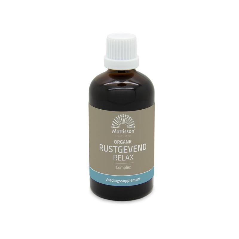 Mattisson Mattisson Org Rustgevend complex tinctuur - 100 ml - 100ml