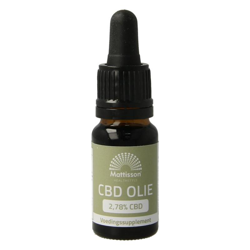 Mattisson Mattisson CBD Olie 2,78% 10ml - 10ml