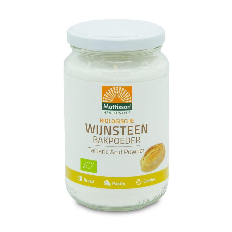 Mattisson Mattisson Wijnsteen Bakpoeder Bio 180g - 180gr