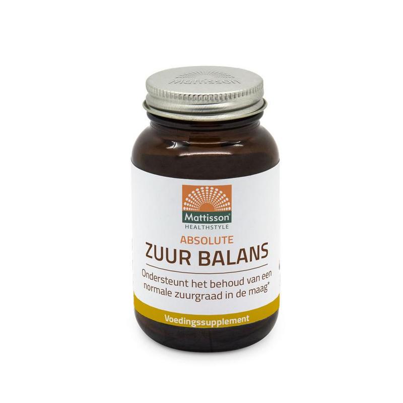 Mattisson Mattisson Absolute Zuur Balans 60 tabs - 60tb