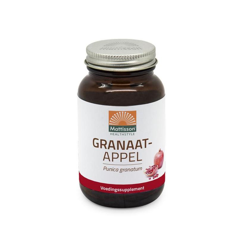 Mattisson Mattisson Granaatappel Extract 40% 500mg - 60 tab - 60tb