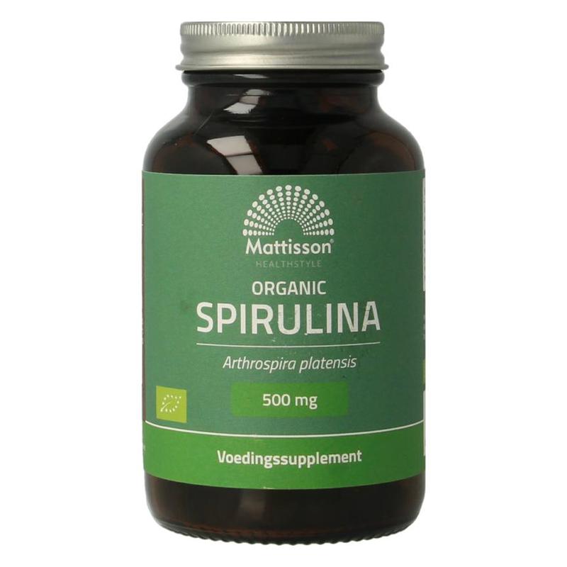 Mattisson Mattisson Bio Spirulina 500mg - 240 tabl - 240tb