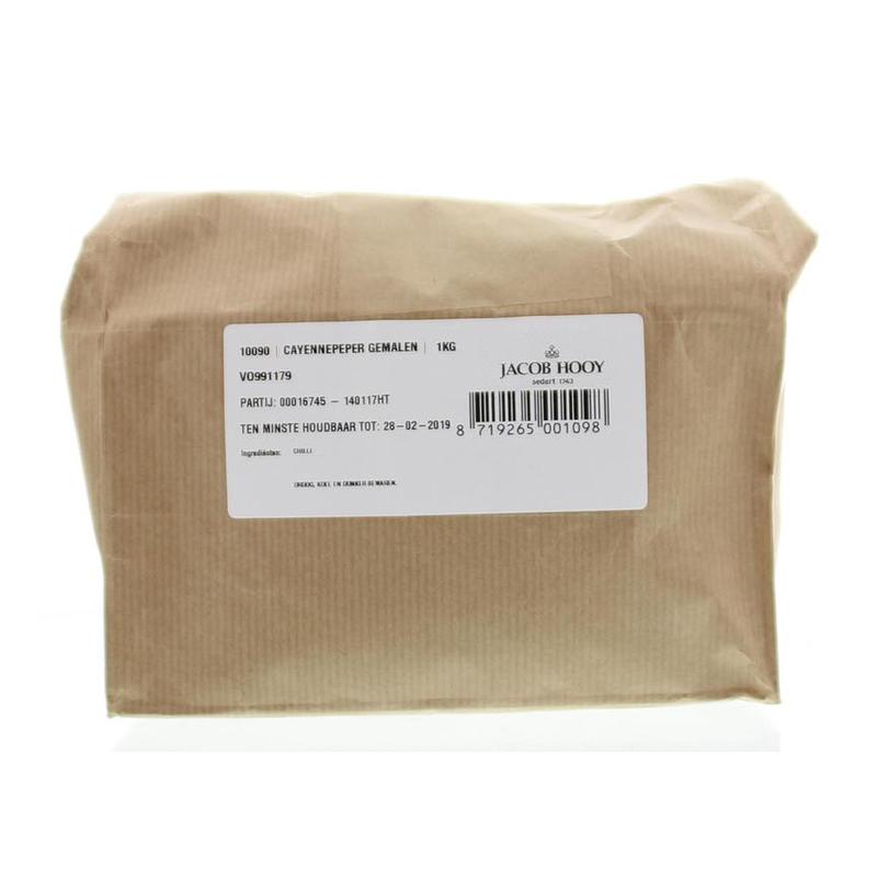 Jacob hooy jacob Hooy CAYENNEPEPER GEMALEN - 1kg