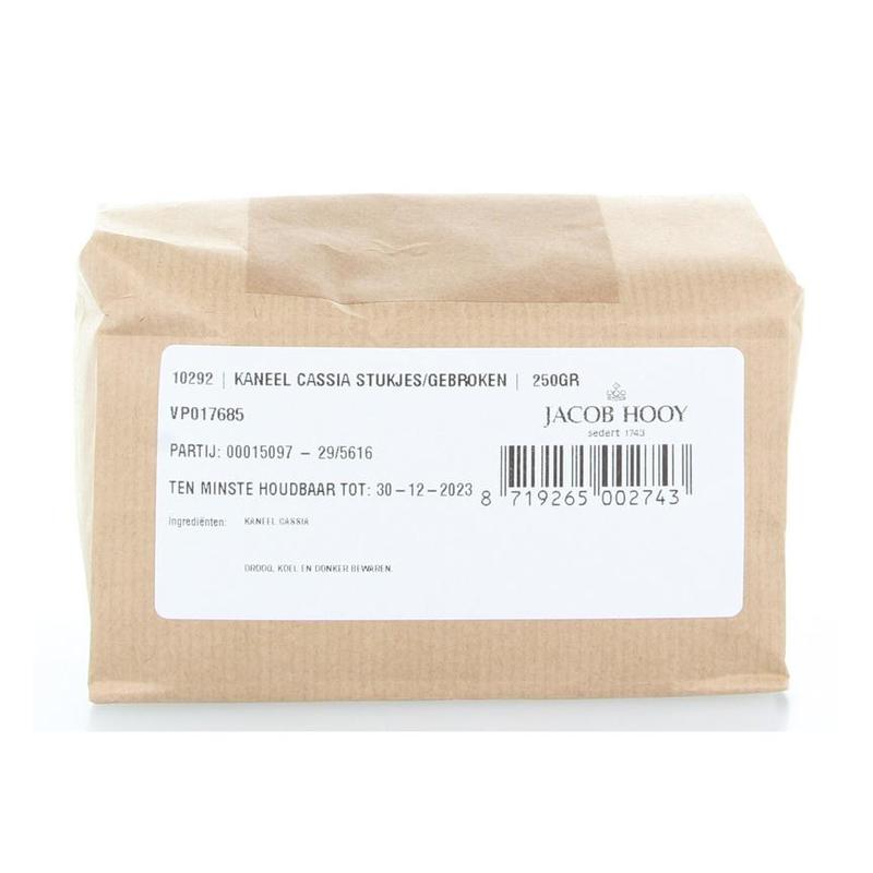 Jacob hooy jacob Hooy KANEEL CASSIA STUKJES/GEBROKEN - 250gr
