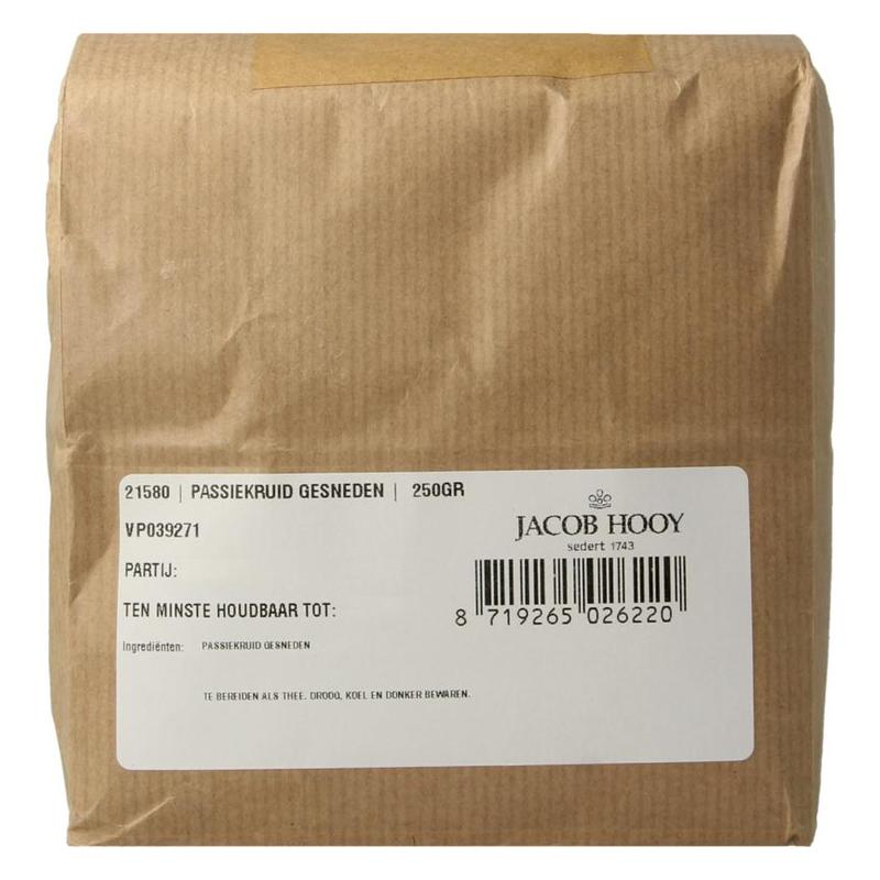 Jacob hooy jacob Hooy PASSIEKRUID GESNEDEN - 250gr