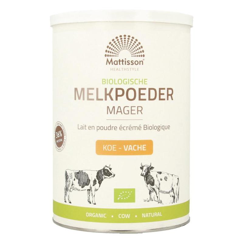 Mattisson Mattisson Bio Magere Melkpoeder 450g - 450gr