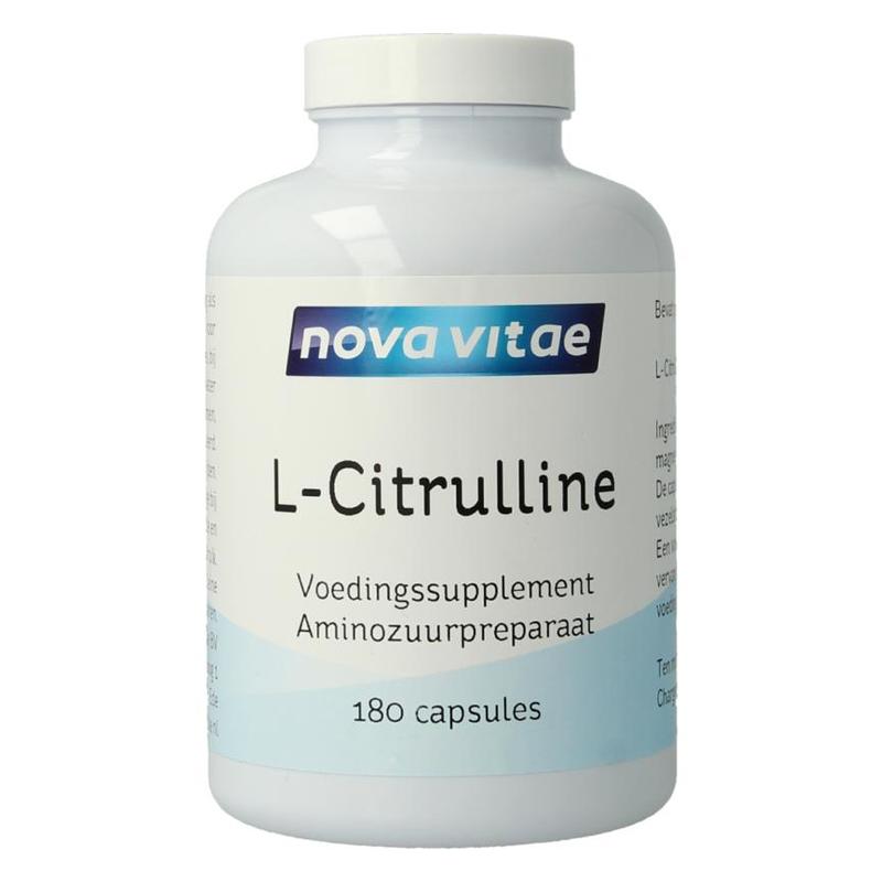 Nova vitae Nova Vitae L-Citrulline 800mg - 180cp