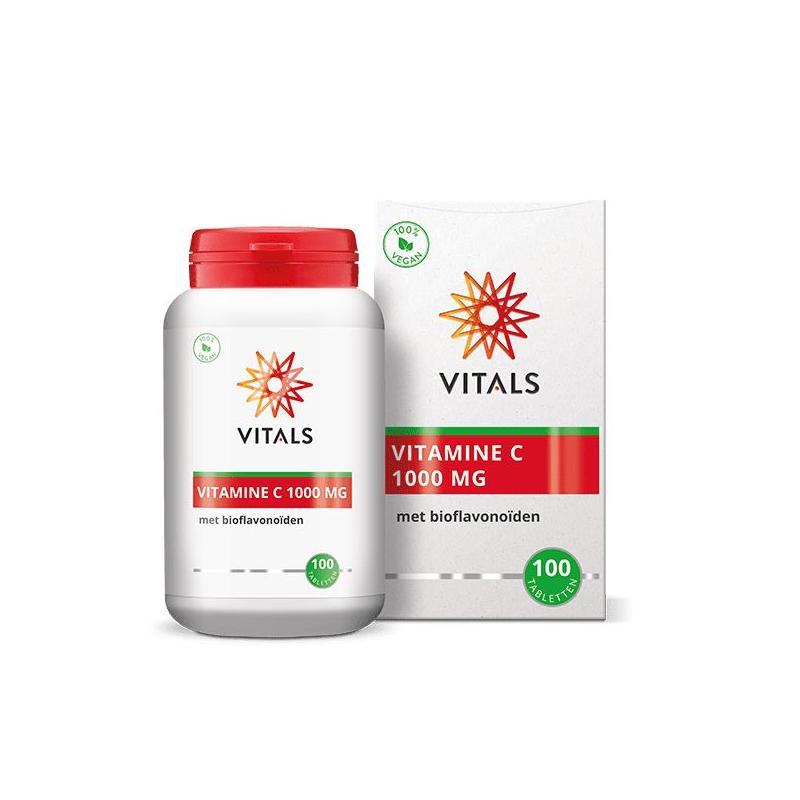 Vitals Vitals Vitamine C 1000mg (ascorbinezuur) - 100tb