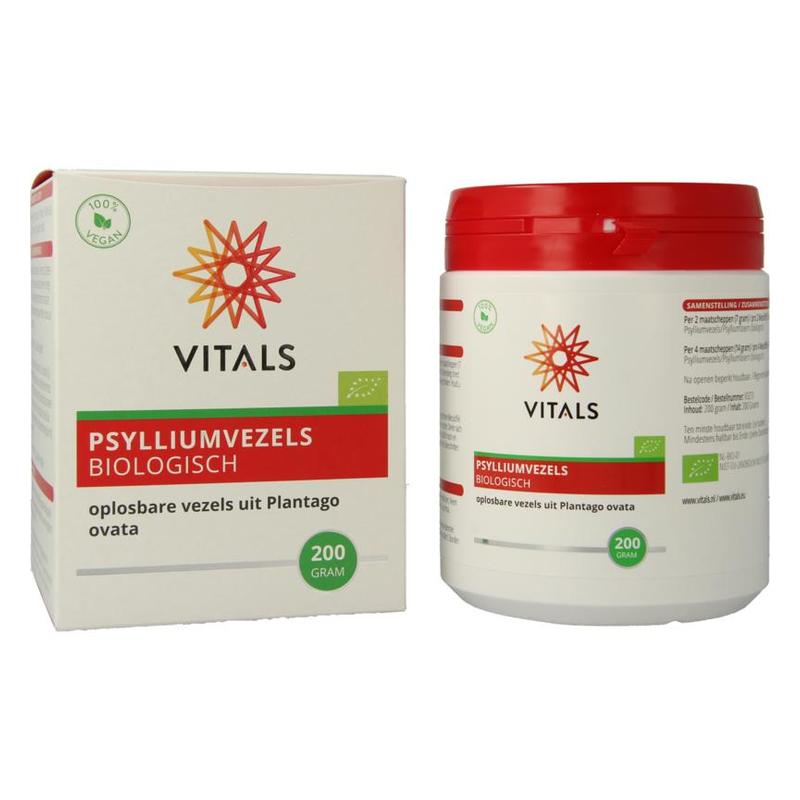 Vitals Vitals Psylliumvezels Biologisch - 200