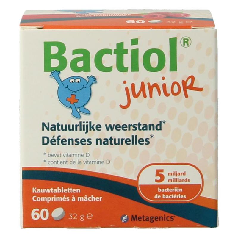 Metagenics Metagenics Bactiol junior Chewable NF 60KTABL - 60ktb