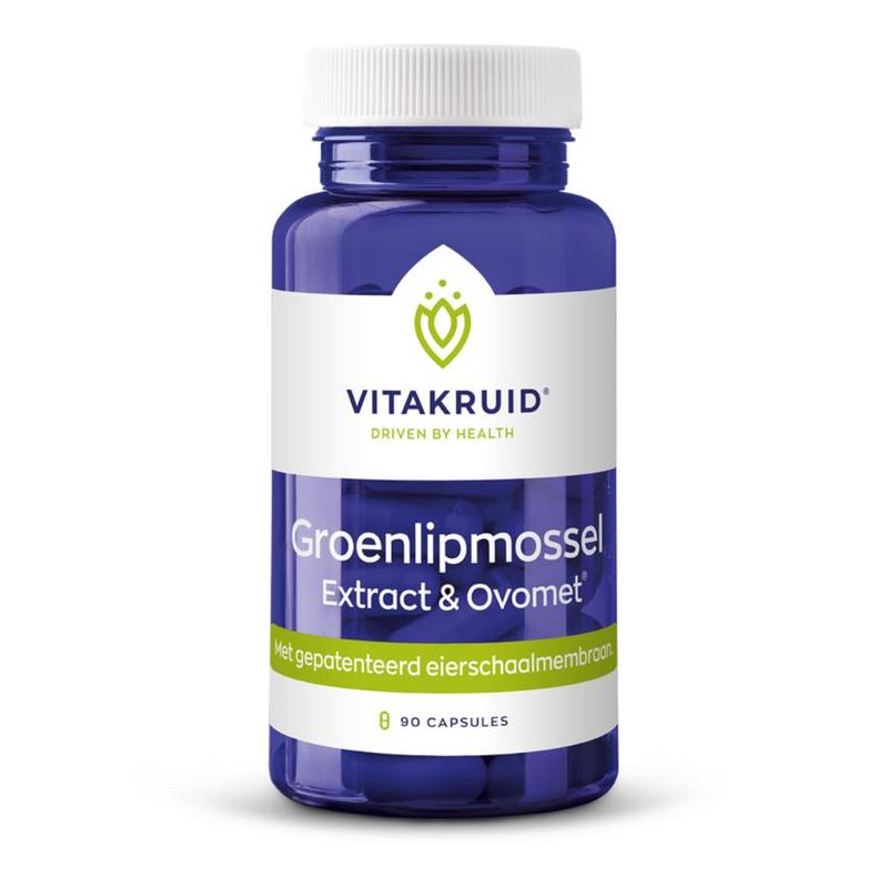 Vitakruid Vitakruid Groenlipmossel extract & Ovomet - 90cp