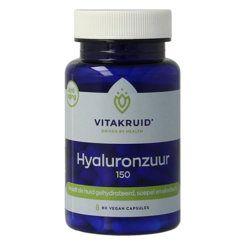 Vitakruid Vitakruid Hyaluronzuur 150 HyaMaxÂ® met vitamine C - 60vcp