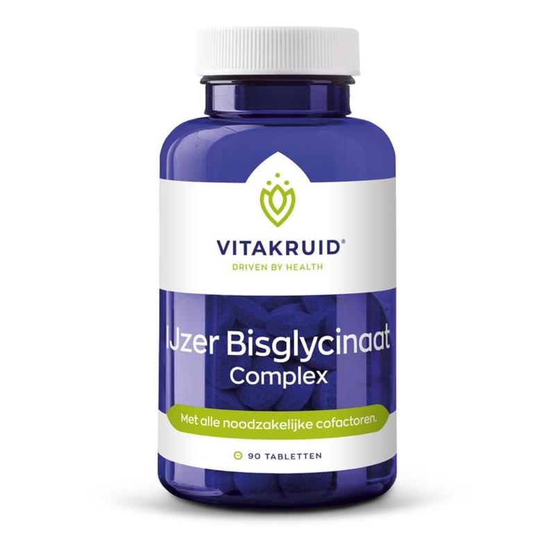 Vitakruid Vitakruid IJzer Bisglycinaat 28 Complex oa Koper - 90tb