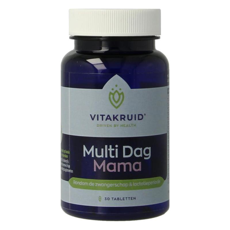 Vitakruid Vitakruid Multi Dag Mama 100% Vegan - 30tb