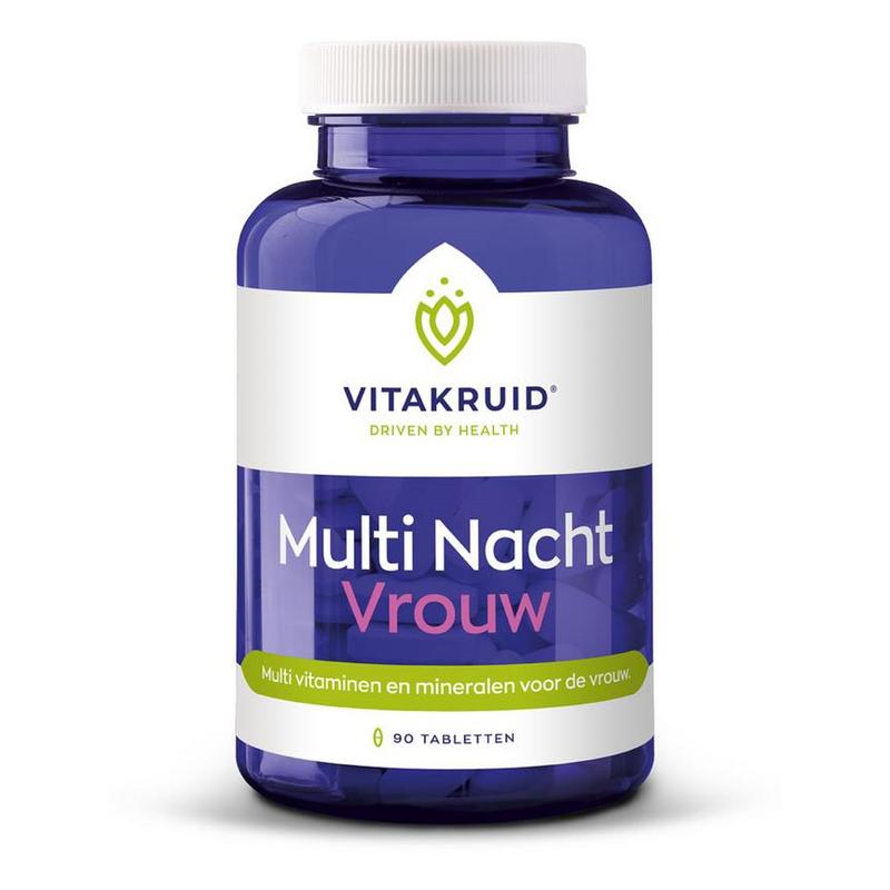 Vitakruid Vitakruid Multi Nacht Vrouw 100% Vegan - 90tb