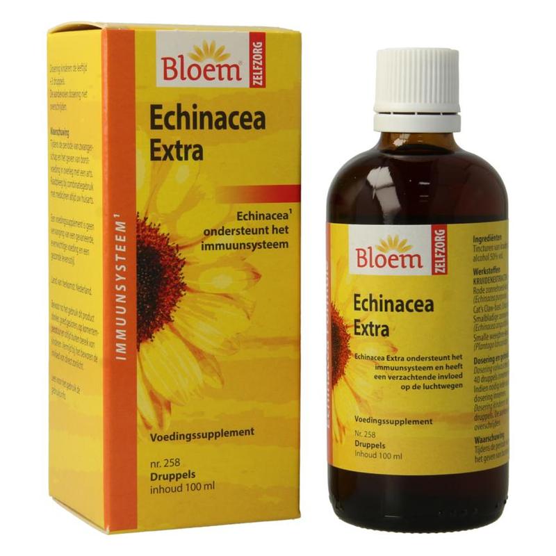 Bloem Bloem Echinacea Extra Met Plantago, Catâ€™S Cl - 100ml