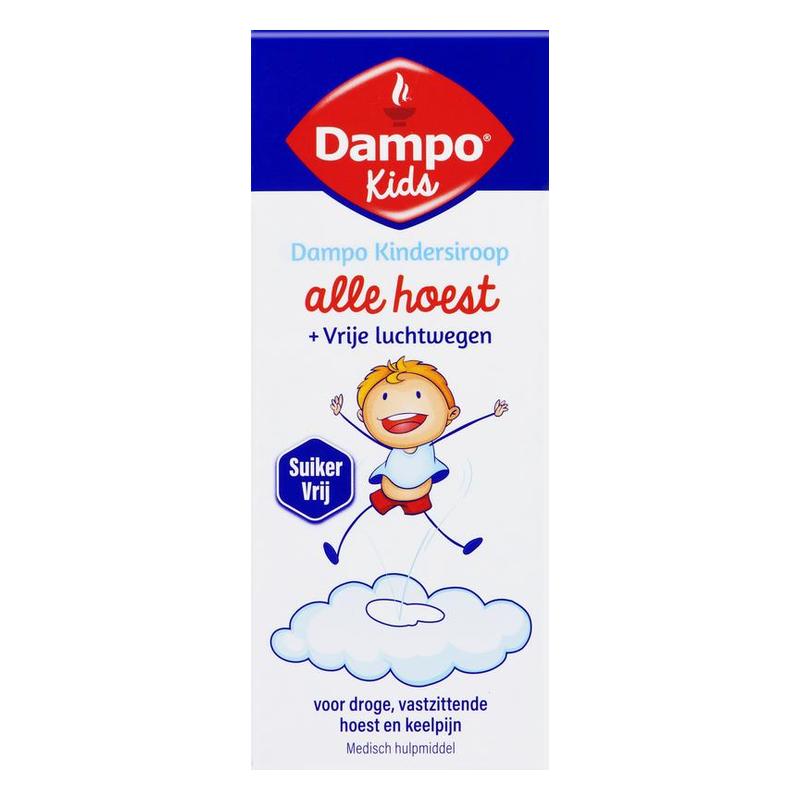 Dampo Dampo Kids Kind.siroop Alle Hoest lucht - 120ml