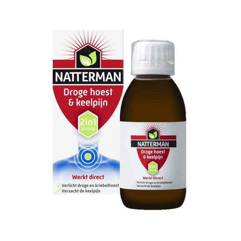 Natterman Natterman Droge Hoest en Keelpijn - 150ml