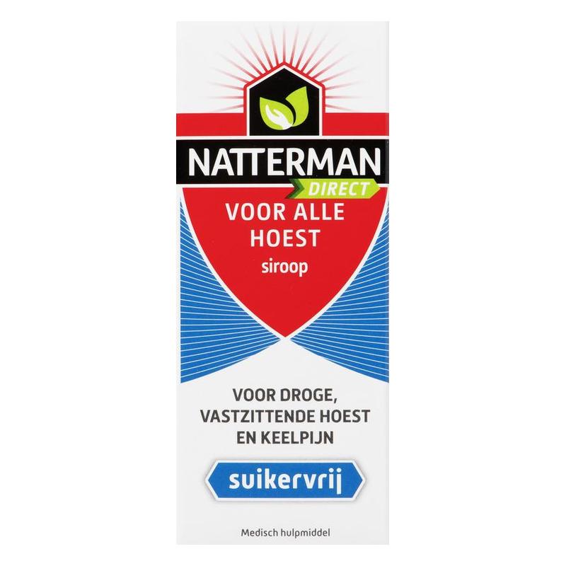Natterman Natterman Direct Alle Hoest Suikervrij - 120ml