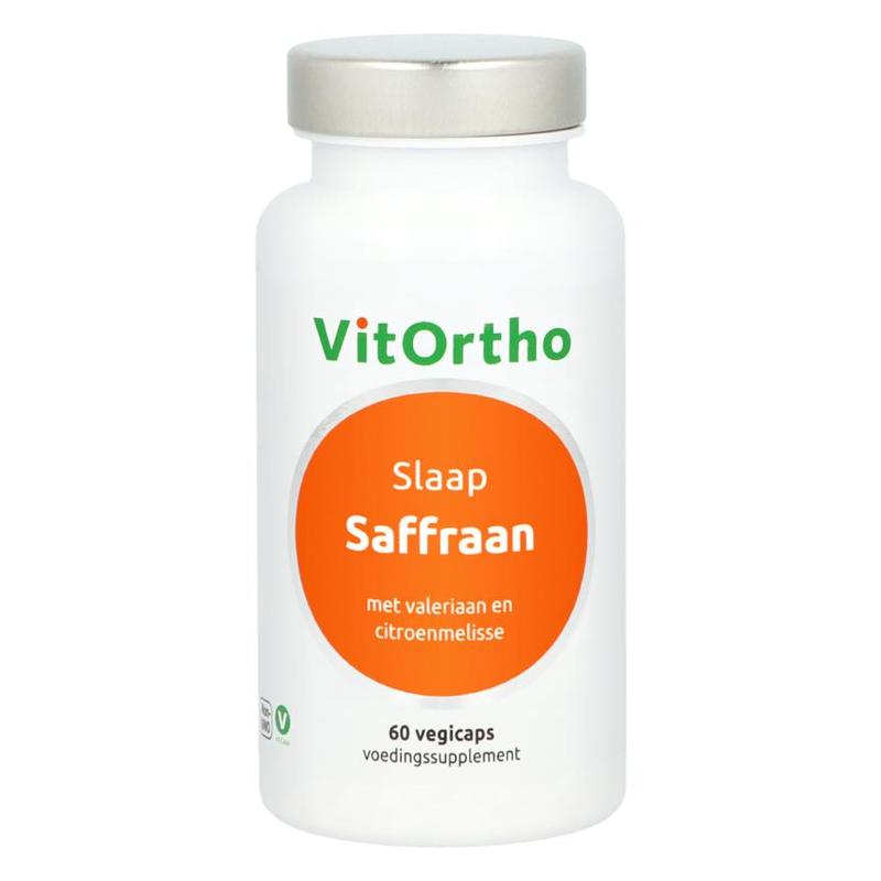 Vitortho VitOrtho Saffraan Slaap 60vegicaps - 60vcp