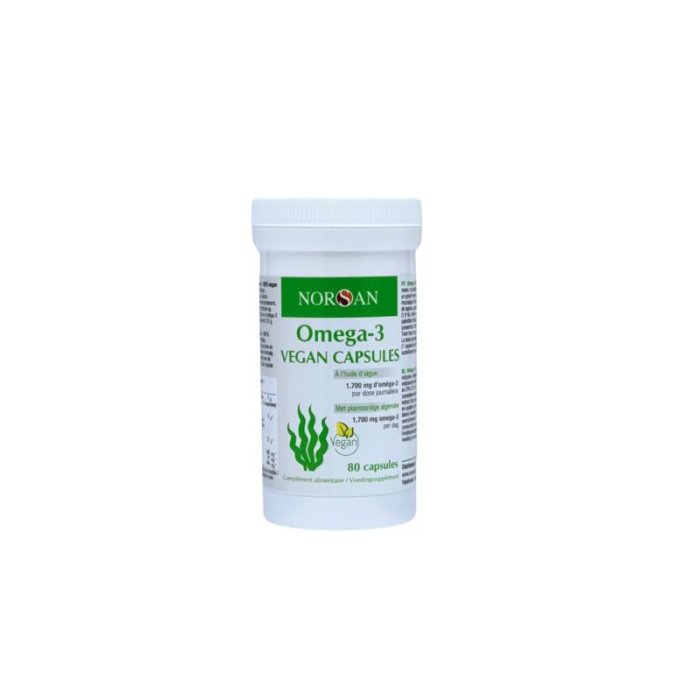 Norsan Norsan Omega-3 Vegan Capsules - 80cp
