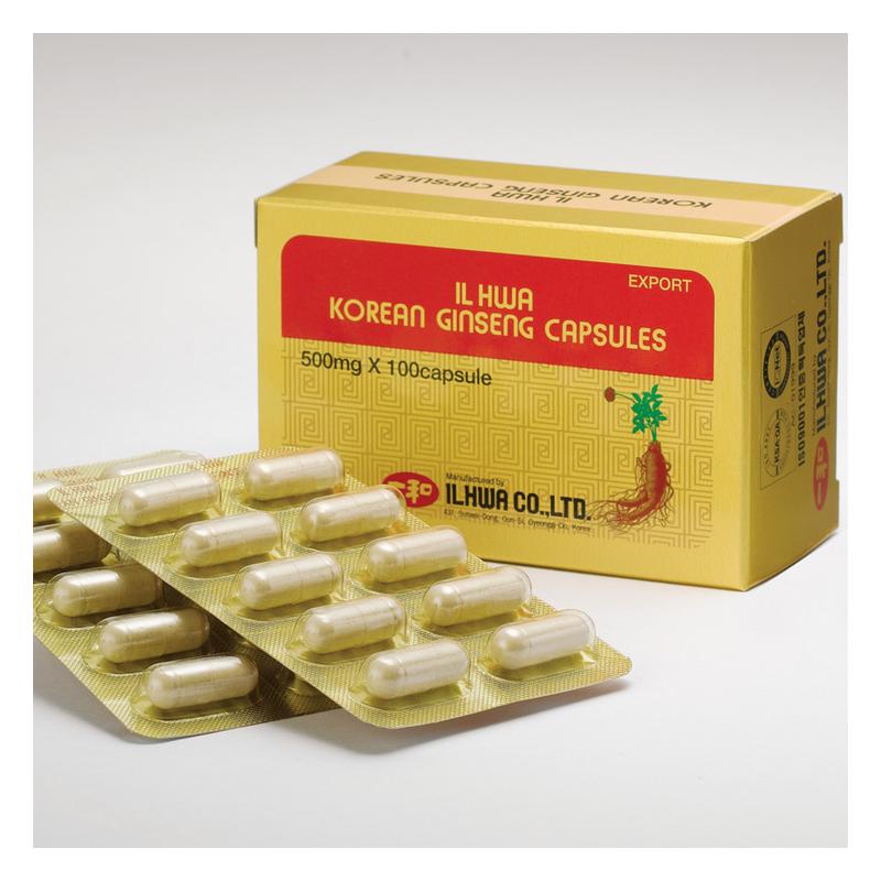 Ilhwa ILHWA Korean Ginseng 500mg - 100cp