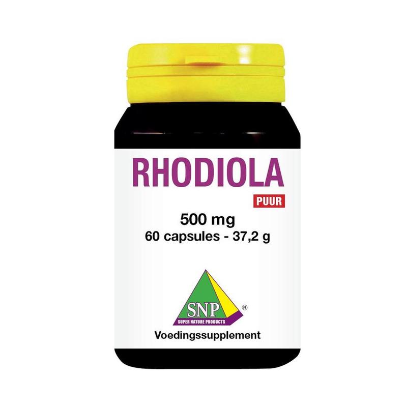 Snp SNP Rhodiola 500 mg puur - 60cp