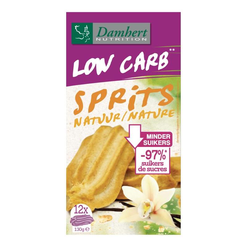Damhert Damhert Low carb Sprits Natuur - 130gr