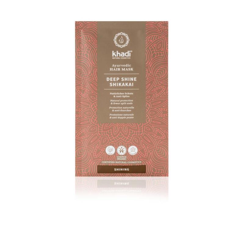 Khadi Khadi Ayurvedisch Haarmask Deep Shine Shikakai - 1st
