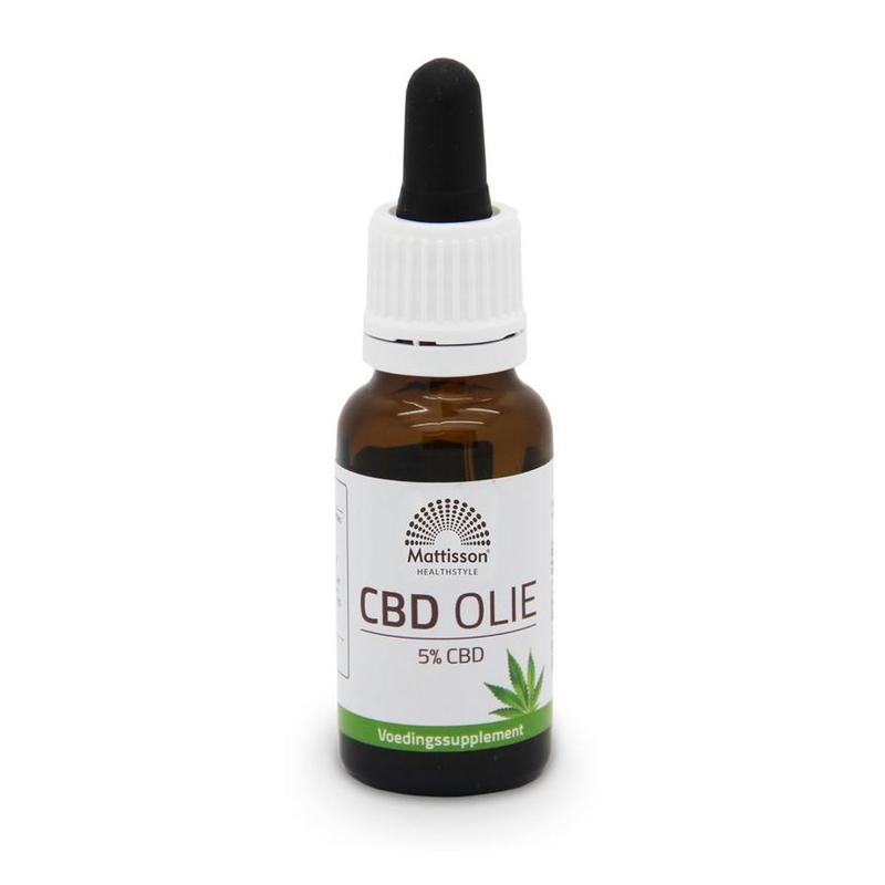 Mattisson Mattisson CBD Olie 5% 20ml - 20ml