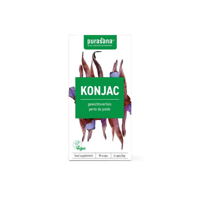 Purasana PURASANA Konjak extract 530 mg 90 Vcaps - 90vcp