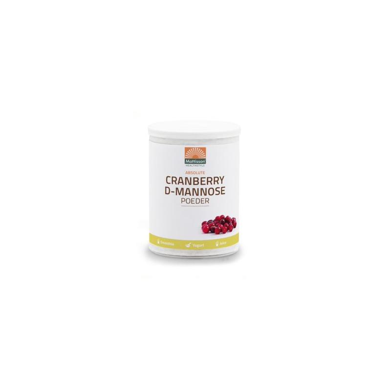 Mattisson Mattisson Absolute Cranberry D-mannose Poeder 100g - 100gr