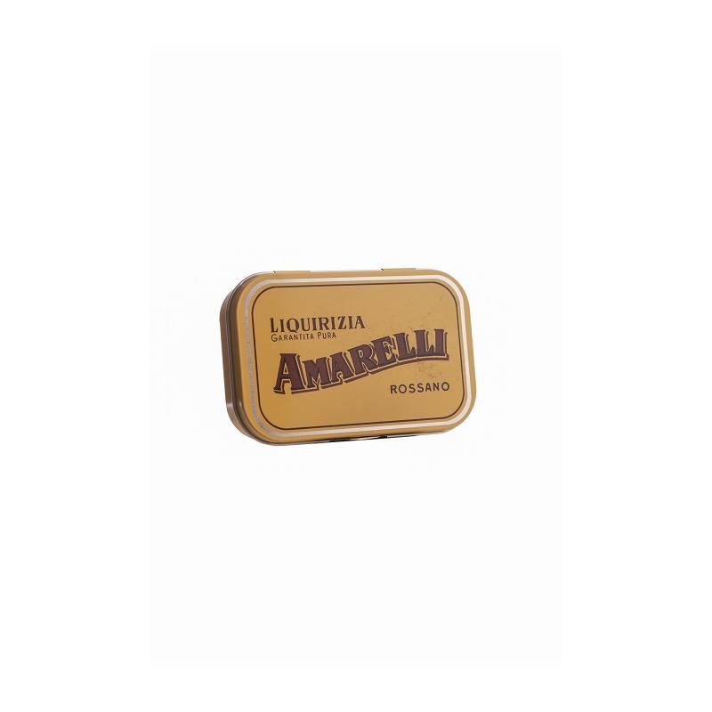 Amarelli Amarelli Laurierdrop puur brokjes Blik Geel - 40gr