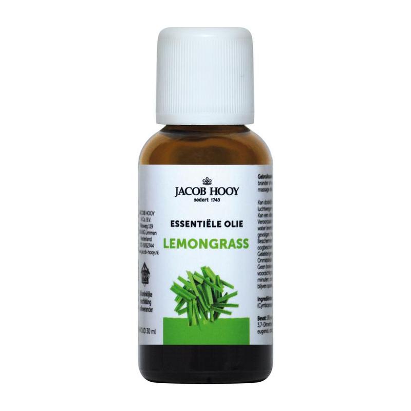 Jacob hooy Jacob Hooy LEMONGRASS-OLIE 30ML - 30ml